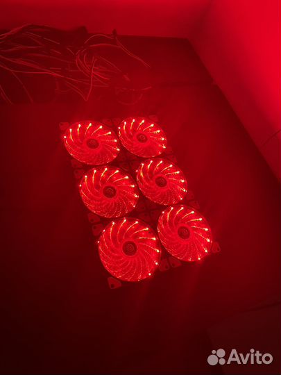 Много Новые Вентиляторы 120мм для пк