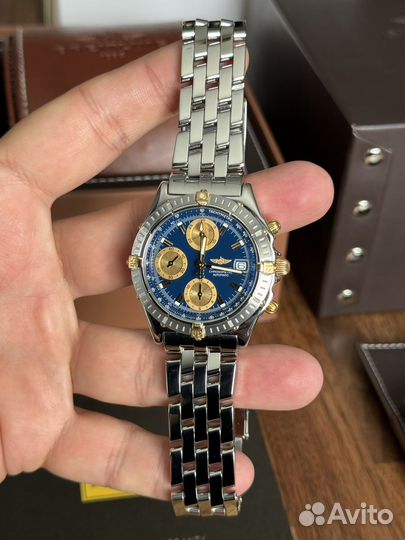 Breitling Chronomat Yellow Gold/Steel B13352