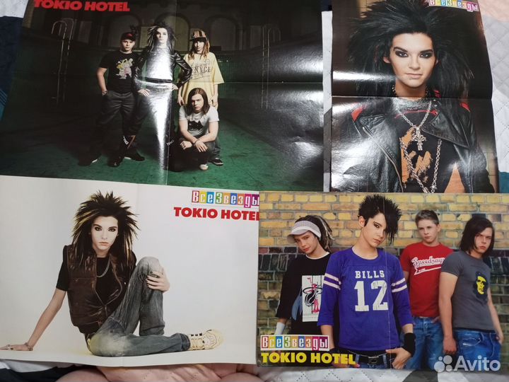 Токио Хотел/ Tokio Hotel журналы постеры плакаты