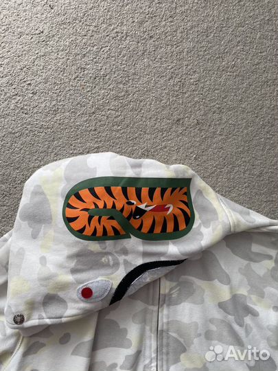 Зип худи bape shark оригинал