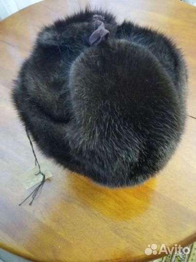 Мужская шапка ондатровая ротфронт