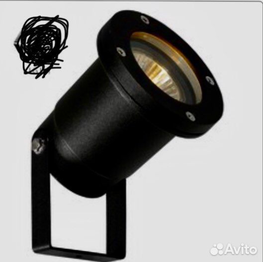 Светильник уличный - прожектор 2 шт