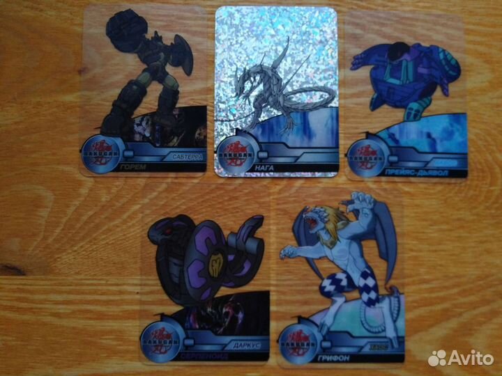 Коллекционные карточки Bakugan