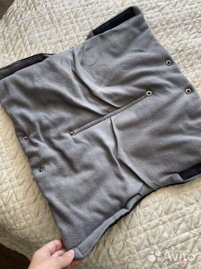 Зимний конверт с 0 до 3х лет и муфта для рук