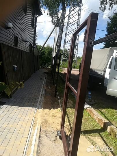 Винтовые сваи для забора