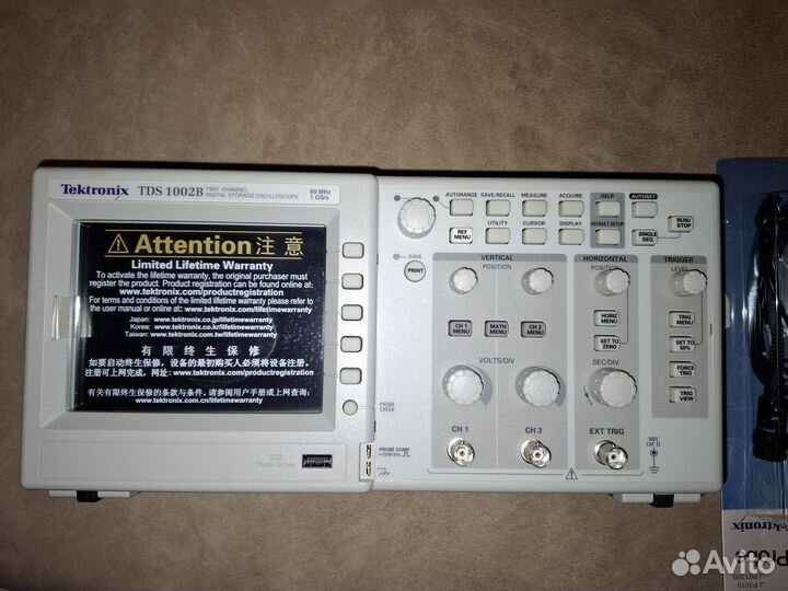 Цифровой осциллограф Tektronix TDS 1002b
