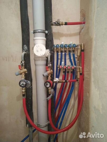 Водопровод, канализация, электрика