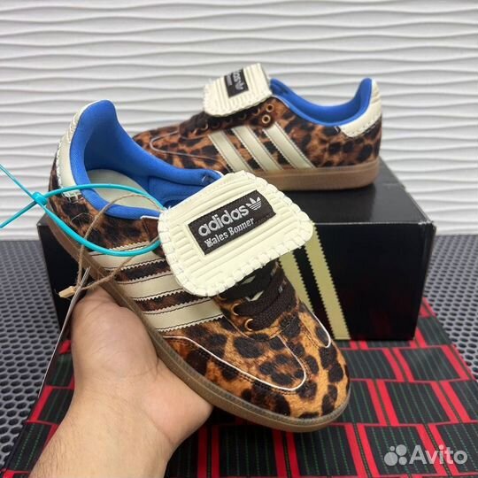 Кроссовки Adidas Samba leopard