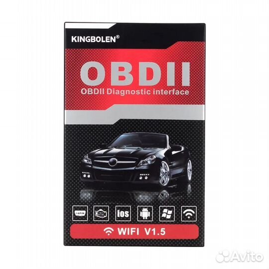 Сканер OBD2 ELM327 v1.5 Wi-Fi PIC18F25K80