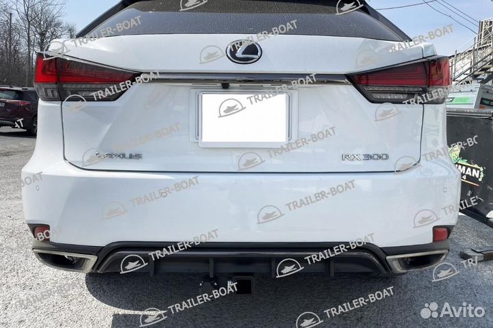 Фаркоп на Lexus RX350 (кромеLong) F-Sport 2015-2019, под квадрат, 45363