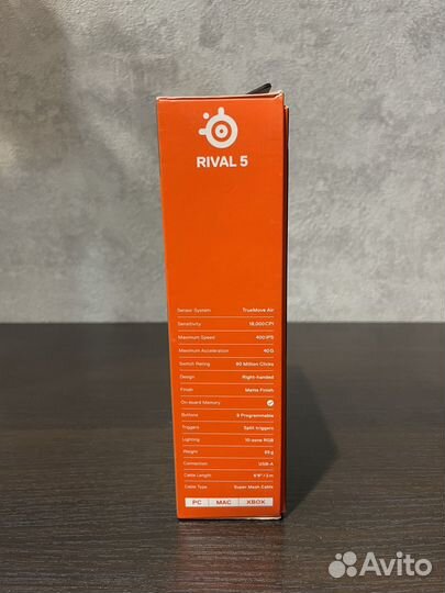 Игровая мышь SteelSeries Rival 5