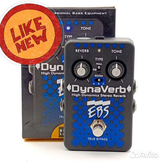 Ревербератор EbS DynaVerb stereo reverb