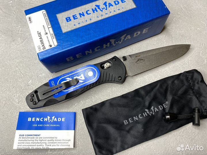 Нож складной Benchmade 580 Barrage Оригинал