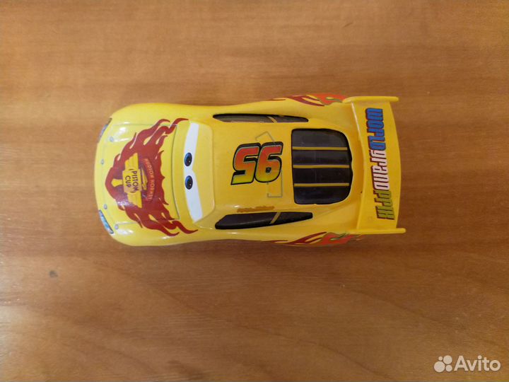 Тачки Cars Yellow Lightning McQueen