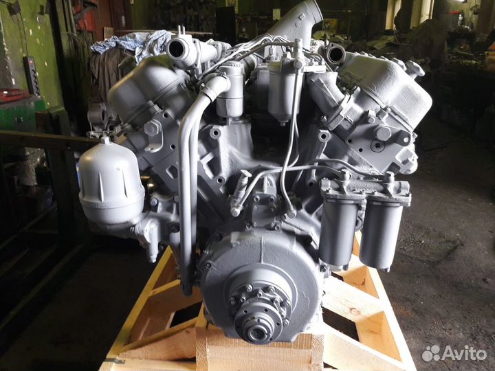 Двигатель ямз-240бм после капремонта (общие гбц)