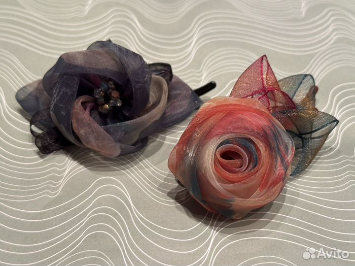 Заколка для волос ручная работа