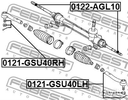 Тяга рулевая