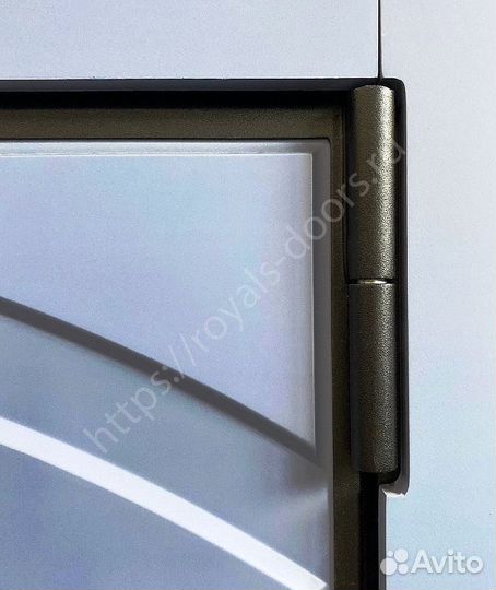 Дверь с биометрическим замком