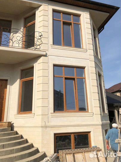 Облицовка дагестанским камнем