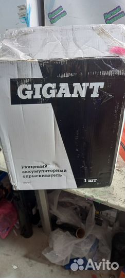 Ранцевый аккумуляторный опрыскиватель Gigant 16 л