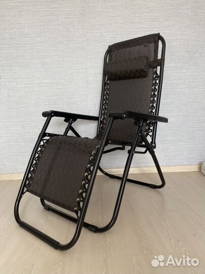 Кресло шезлонг складное