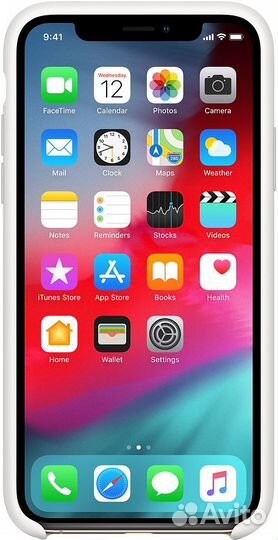 Оригинальный Чехол Apple iPhone Xs (Red Product)