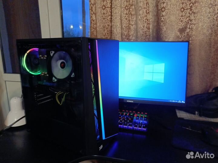 Игровой пк RX6700xt