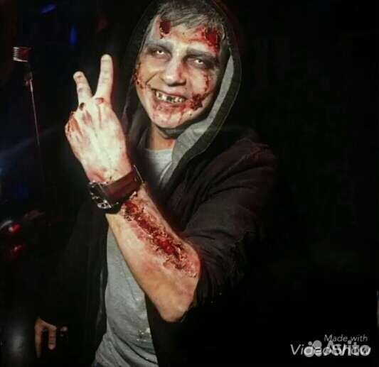 Грим на Хеллоуин