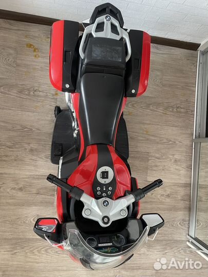 Электромобиль мотоцикл BMW детский