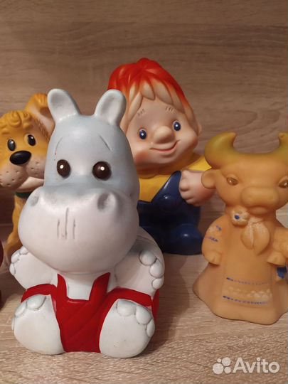 Игрушки резиновые СССР