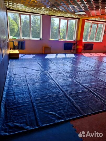 Борцовский ковер бу