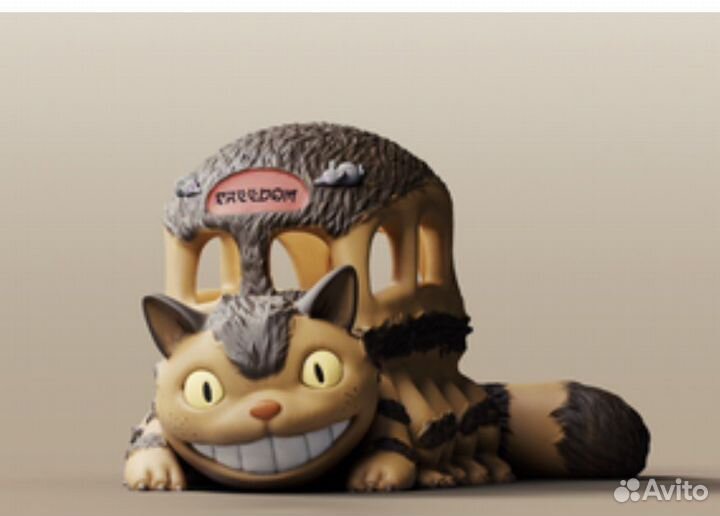 Stl макет модель 3D принтера Аниме Catbus totoro