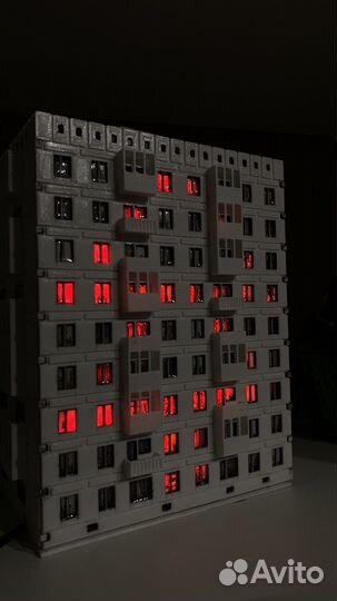 Ночник панелька (с елочкой)