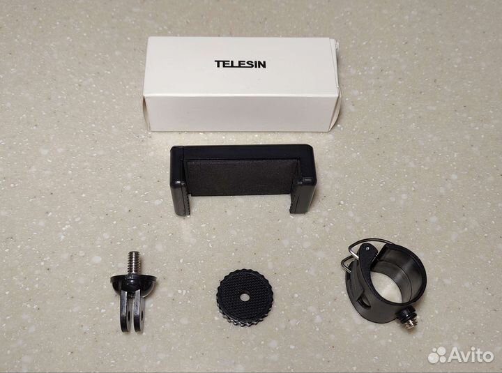 Зажим раздвижной для смартфонов Telesin, новый