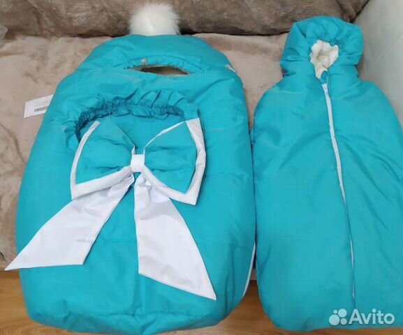 Конверт на выписку для мальчика осень зима