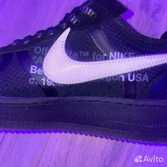 Nike Air Force 1 Low x Off-White “Black”