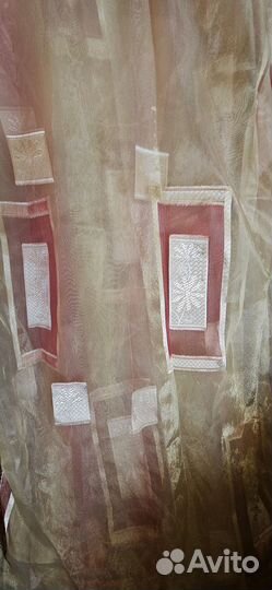 Тюль органза 2.4 м х 1.85 м Турция