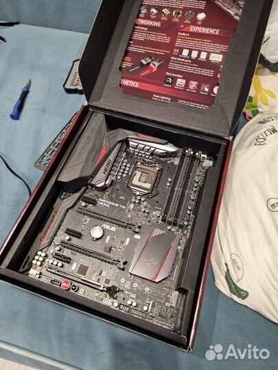 Материнская плата asus maximus viii hero