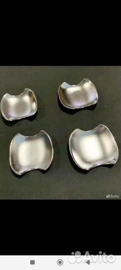 Хром ручки на тайоту Королла