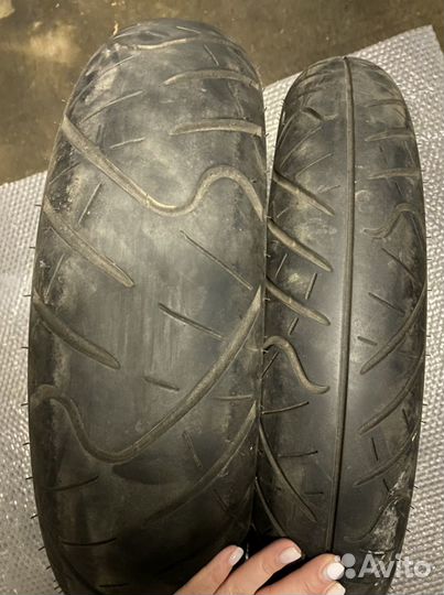 Мото резина IRC (110/70-17), переднее колесо