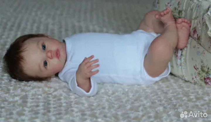 Кукла реборн мальчик 45см