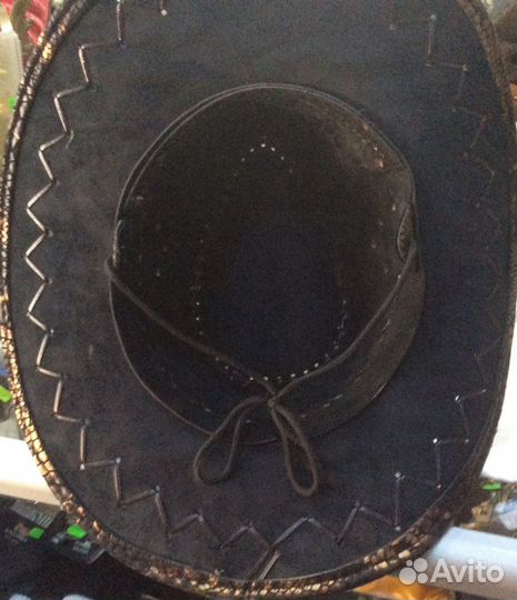 Шляпа муж под питона ковбойская