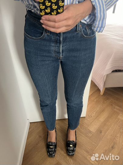 Джинсы женские levis 501 skinny