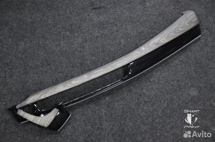 Планки салона под матовое черное дерево BMW F15