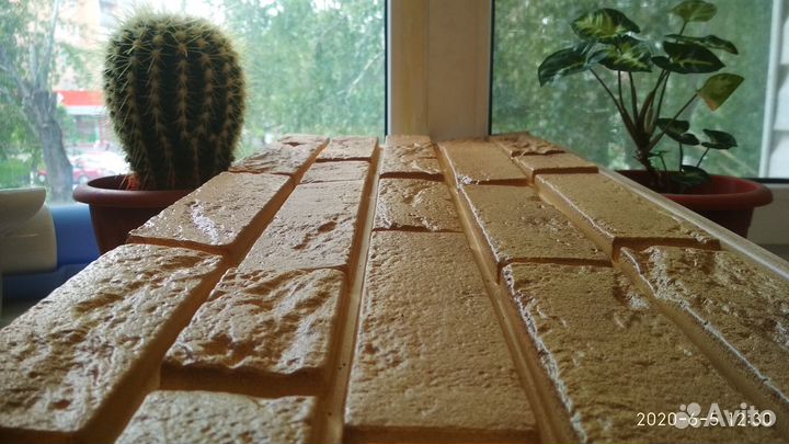 Фасадные панели Демидовский кирпич