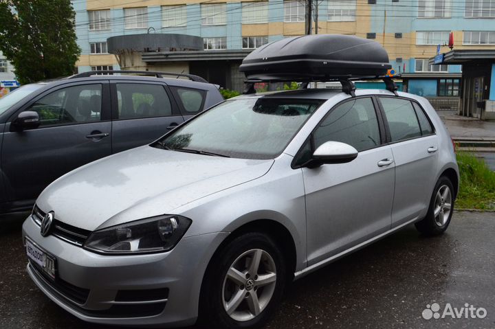 Багажник бокс на крышу Volkswagen Golf 7 (2012-17)
