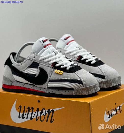 Кроссовки Nike Cortez Union Grey (Арт.24514)