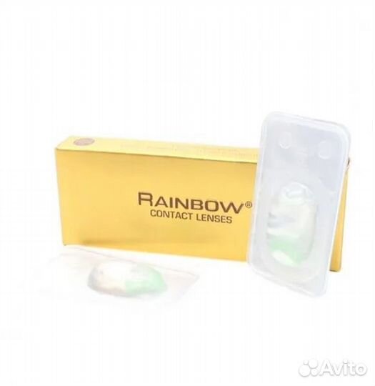 Линзы контактные цветные Rainbow