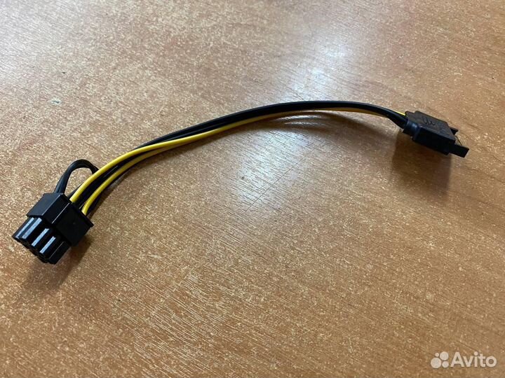 Переходник для видеокарты SATA-6+2 pin