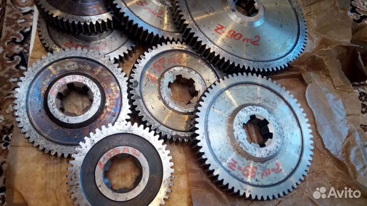 Шестерни гитары 16к20,1к62(д),тс 70,75 и аналоги